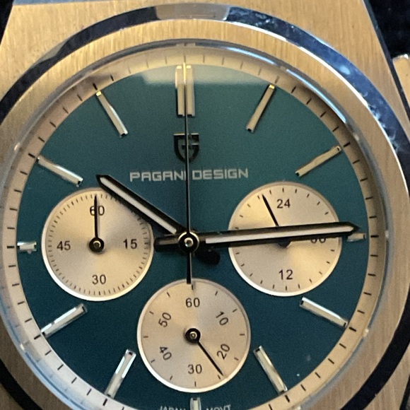 Excellent Pagani Design 1761 Chronograph w Box USA Seller - Picture 10 of 10